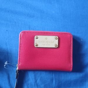 kate spade red wallet